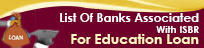 Education Loans - Bank List